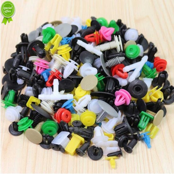 Nouveau 5 50/100 pièces Clips de voiture vis de fixation pare-chocs décoration intérieure pour voiture intérieur autocollants voiture broches Fiat Tipo Mini F56 Vitar