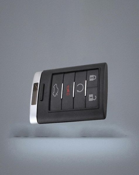 Nuevo 5 botones sin Chip funda para mando a distancia del coche entrada Flip Fob cubierta para insertar hoja sin cortar repuesto nuevo llave de coche Shell7979497