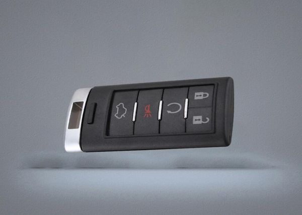 Étui pour clé télécommande de voiture à 5 boutons, sans puce, couvercle rabattable pour insérer une lame non coupée, nouveau remplacement pour clé de voiture Shell5074627