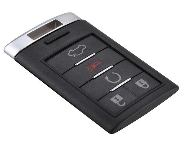 Nuevo 5 botones sin Chip funda para mando a distancia del coche entrada Flip Fob cubierta para insertar hoja sin cortar repuesto nuevo llave de coche Shell5114953