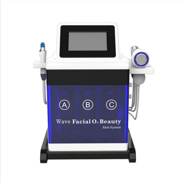 Nouveau 5 en 1 Aqua Clean Beauty Eau Dermabrasion Hydra Peeling Facial H2O2 Petite Bulle Microdermabrasion Machine beauté machine