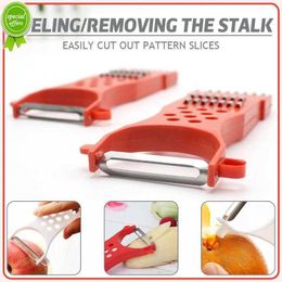 NIEUW 5-in-1 Peeler-rooster Multifunctionele keuken Chopper Aardappel Draad Snijden Snijkokkommer Slijpliceer STainless Stalen Aardappel Chip Slice