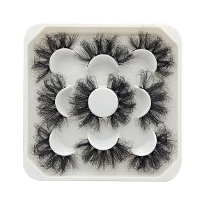 New 5 pairs 8-25mm natural 3D false eyelashes fake lashes makeup kit Mink Lashes extension mink eyelashes maquiagem