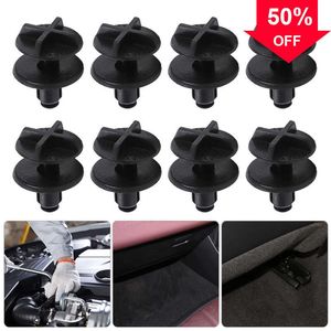 Nieuwe 50 Stuks Auto Bumper Tank Motorkap Plastic Fastener Push Clips Cowl Panel Retainer Klinknagel Voor Range Rover motorkap Snap Schroef