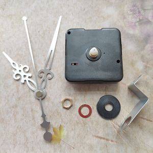 Mouvement d'horloge à Quartz avec arbre de 12MM, mécanisme de broche sans Tic avec mains argentées, Kit de réparation, vente en gros