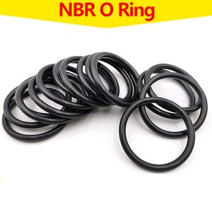 NIEUWE 50PCS NBR O Ring afdichtingsdikte CS 1 2 3 4mm OD 5 ~ 80mm Nitril Butadieen Rubber Spacer Oilweerstand wasmachine Ronde vorm Groothandel