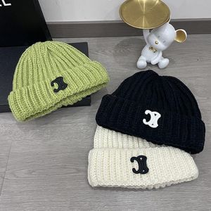 Arc de Triomphe femme beanhat designer mâle beanhat chapeau tricoté automne et hiver chaud mode décontractée CE Arc chapeau chaud 4 modèles 23 couleurs