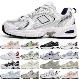 Nuevos 530 zapatos casuales para hombres mujeres cómodas marinas plateadas 530s beige angora crema para correr zapatillas para hombres rojo verde azul amarillo deportes al aire libre zapatillas