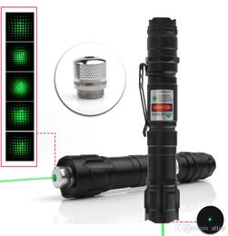 Nouveau 532nm Tactical Laser Grade Green Pointer Strong Pen Lasers Lazer Lampe de poche Military Clip puissant scintillage Laser Star Laser FR1830329