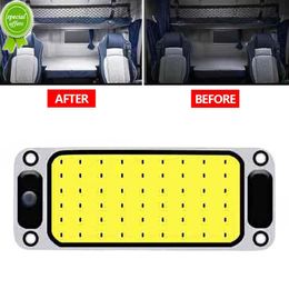 Nouveau 54/87LED COB voiture liseuses universelles voiture camion dôme intérieur lampe de lecture haute luminosité cabine toit panneau lumineux 12V24V