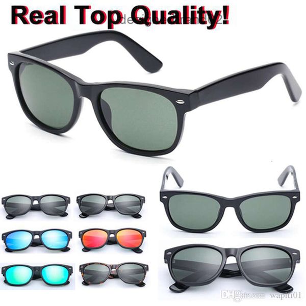 Nouvelle taille de 55 mm UV400 Lunettes de soleil hommes Femmes Flash Fashion Lunettes de soleil UV Protection des verres de soleil avec accessoires Unisex Driving Goggles OCULOS DE Sol Gl Rainess Ban Bands Mivm