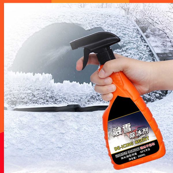 Spray dégivreur pour pare-brise de voiture, 560g, dissolvant de neige, dégivrage, Agent de fonte de glace pour vitres de voiture, rétroviseur, porte, nouveau, hiver