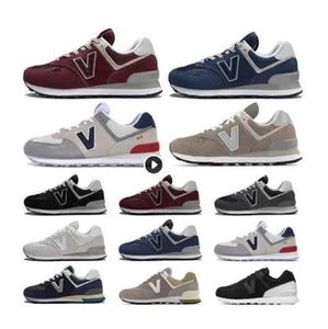 Nuevo 574 Balence Ballence Zapatillas de correr Zapatillas de deporte Hombres Mujeres Shifted Sport Panda Pistacho Ecru Shadow Borgoña Zapatos casuales Zapatillas de deporte zapatos de tabla