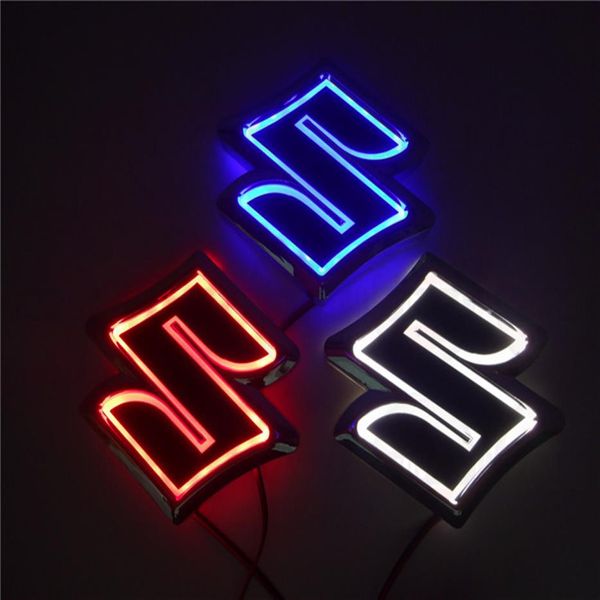 Nueva lámpara de insignia estándar automática 5D, luz LED con logotipo de coche modificado especial, lámpara led con emblema automático para SUZUKI Alto Jimny2561