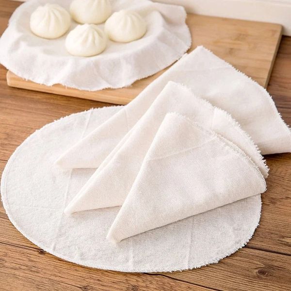 NOUVEAU 5 PCS COTTON STEATER TISSE ROND COTTON DU TIVE DU TIVE DU TIVER