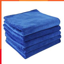 Nouveau 5 pièces chiffon de nettoyage en microfibre Ultra absorbant tissage piège voiture nettoyage Fiber serviette chiffon pour la maison Auto propre détaillant outil 30x30