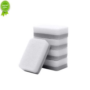 Nouveau 5 pièces microfibre haute densité éponges outils de nettoyage de cuisine serviettes de lavage chiffons d'essuyage éponge tampon à récurer chiffon de nettoyage de vaisselle