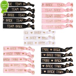 Nouveau 6/11 pièces équipe mariée enterrement de vie de jeune fille Bracelet mariée à être décoration accessoires poule fête mariage nuptiale douche fournitures