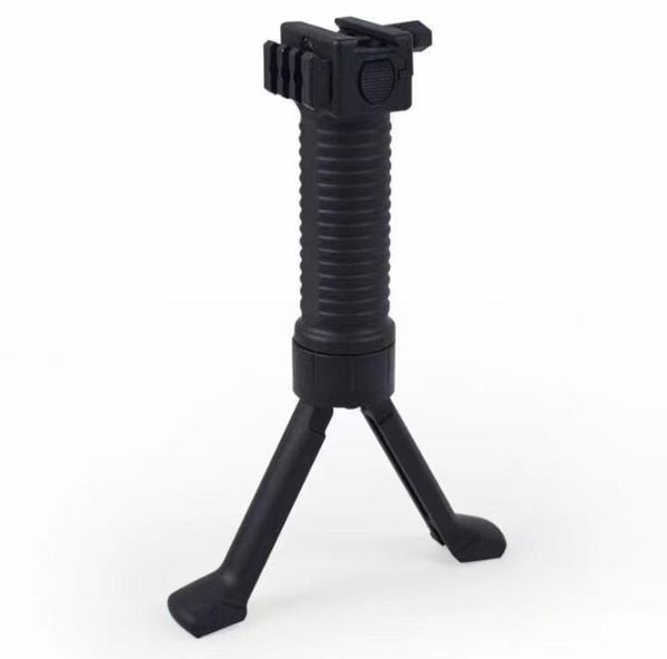 NOUVEAU 6.5 '' - 9 '' BIPOD BIPOD QD BLACH BOID BOUTON 20 mm Picatinny / tisserand Rail GRATUITE