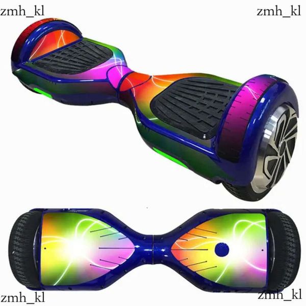 NOUVEAU SCOOTER SCOOTER SOLANCHANT DE 6,5 pouces Hover Electric Skate Board Sticker Two-Wheel Smart Protective Cover Case Stickers 884