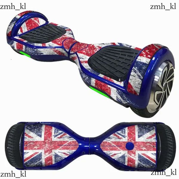 NOUVEAU SCOOTER SCOOTER SOLANCHANT DE 6,5 pouces Hover Electric Skate Board Sticker Bi-roues Smart Protective Cover Case Stickers 380