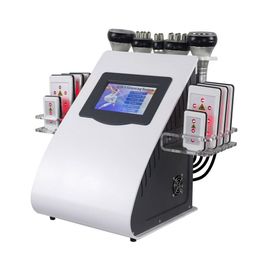 NOUVEAU 6 in1 40K Vide Ultrasonique Cavitation Machine Radio Fréquence Multipolaire RF Corps minceur machine amincissant la beauté de l'appareil