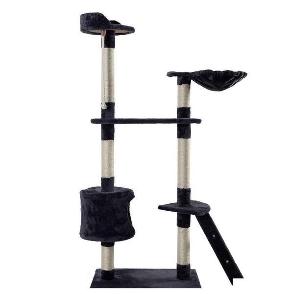 New 60 Cat Tree Tower Condo Rascador Muebles Gatito Mascota qylUNU bdesports338r