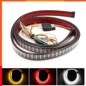 Nieuwe 60 Inch 432LED Triple Rij Truck Achterklep Led Strip Licht Bar Met Reverse Brake Richtingaanwijzers Voor jeep Pickup Suv Voor Dodge