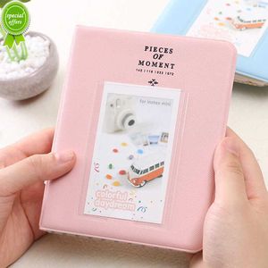New 64 Pockets For Polaroid Photo Album Mini Instant Picture Case Storage For Fujifilm Instax Mini Film 8 Korea Instax Album