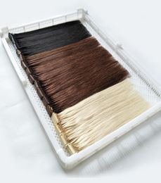 Nieuwe 6d Hair Extensions Micro Ring Bead Loop Extensions van echt haar Eerste generatie producten 200s 100g Cuticula uitgelijnd maagdelijk haar 8891566