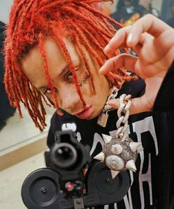 Nieuwe 6ix9ine Hip Hop Rap Zwart 8 Meteor Hamer Hanger Volledige Zirkoon Ketting Heren Sieraden Gift Accessoire Necklace