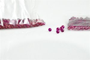 Rookglas Nieuwe 6mm Jade Diamond Ruby Terp Pearl Ball Insert Rood Paars Licht opslag Parels Ruby Ball Insert voor Quartz Banger NailGratis levering