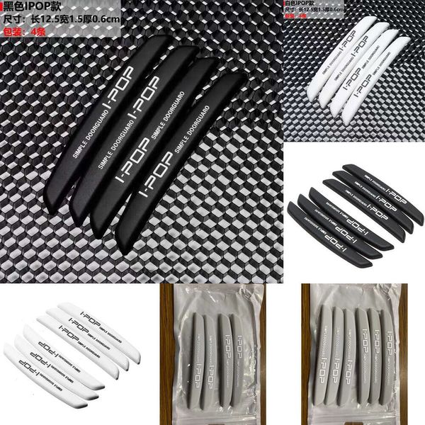 Nuevo 6pcs Auto Edge Guards Buffer Protection Protection Banja Scratch Protector Car Barra de choque para Audi