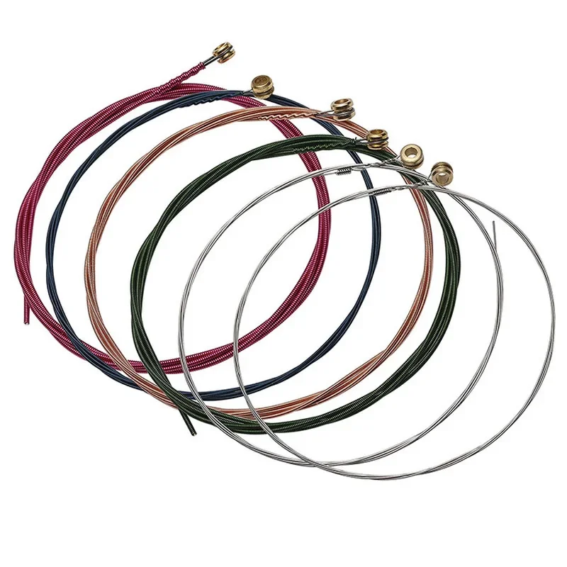Nuevas cuerdas de cobre puro 6pcs 1-6 para clásicas cadenas de guitarra clásica alambre de acero acústica acústica accesorios de piezas de guitarra