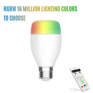 Nuevo Bombilla LED 6W E27 240V WIFI compatible con lámpara de voz Echo Alexa, automatización inalámbrica del hogar, lámpara Musical regulable, colores RGB