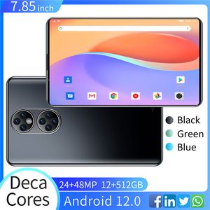 Nouveau 7.85 pouces tablette 2G RAM 16G ROM Wcdma 3G WIFI Octa Core double SIM GPS FM Wifi Bluetooth Android OS PC P50