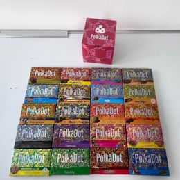 Nouveau 70 sortes de boîtes d'emballage de barre de chocolat aux champignons à pois boîte d'emballage de chocolat magique à pois boîte d'emballage vide
