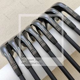 Nieuwe 790 Black Whirlwind Golf Irons of Golf Irons Set Blade Style Premium Men Golf Club Iron met stalen schacht voor rechterhand 528