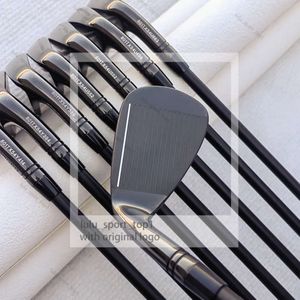 Nouveau 790 Black Whirlwind Golf Irons ou Golf Irons Set Style Blade Premium Men Golf Club Iron avec arbre en acier pour la main droite 843