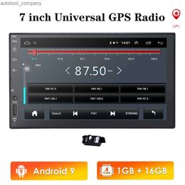Nouveau Autoradio 7 pouces 2 Din pour lecteur multimédia stéréo de voiture universel HD écran tactile miroir lien Bluetooth vidéo Audio WIFI HeadUnit