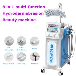 NOUVEAU 8 en 1 Eau Dermabrasion Deep Cleansing Hydrodermabrasion Machine pour usage domestique enlever les cellules mortes de la peau