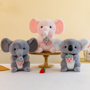 Nouvelle machine de poupée de 8 pouces Doll Elephant Koala Plux Toy Machine Machine Cross Cross Brord Merchant Super Small Doll Wholesale
