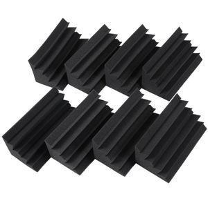 Nouveau pack 8 de 46 en x 46 en x 95 Noir insonorisation d'isolation basse piège acoustique mousse de mousse de mousse studio carreaux de mousse 8p4868119