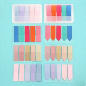 New 8 Types Color Self Adhesive Memo Pad Sticky Notes Bookmark Sticker Paper Office School Supplies