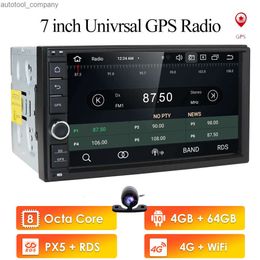 Nouveau 8Core 4G + 64G PX5 Android 10 2 Din autoradio multimédia lecteur vidéo universel auto stéréo GPS carte pour Volkswagen Nissan Hyundai