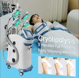 Nouveau 9 en 1 40K corps de cavitation amincissant le dissolvant de cellulite refroidit la machine de criolipolise de congélation de graisse Effet vertical amincissant la machine de congélation de graisse