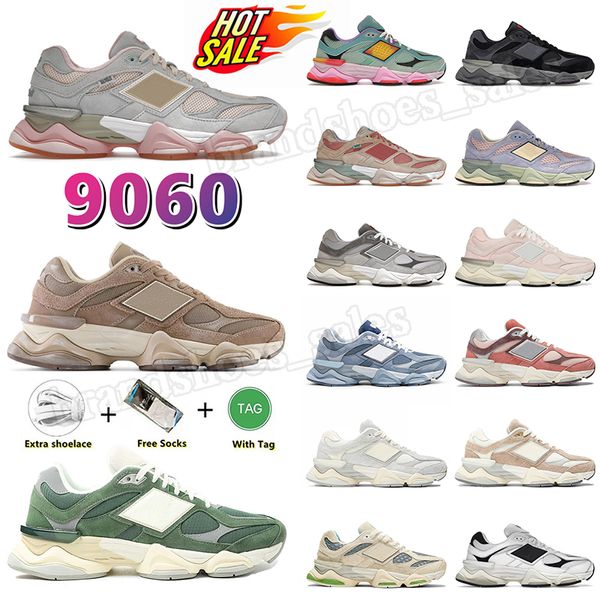 Nouveau 9060 Athletic OG Chaussures de course New Balanace 9060 Baskets Designer 990v3 JJJJound Plateforme de luxe sur Cloud Joe Freshgoods Mushroom Nori Hommes Femmes Blance Chaussure