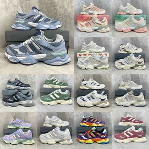 Nuevo 9060 Joe Freshgoods Diseñador OG Hombres Mujeres Zapatos para correr Penny Cookie Pink Baby Shower Azul Ártico Gris Ladrillos Madera Piezas faltantes Paquete 9060s Zapatillas de deporte