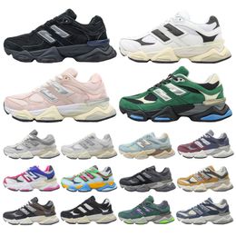 Nouveau 9060 N-word Chaussures de course Homme Femme Designer Sneaker Penny Cookie Rose Briques blanches Bois Marron Noir Sports Entraînement Chaussures Baskets