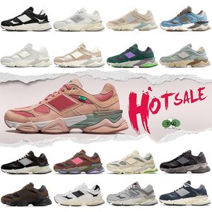 Nouveau 9060 Chaussures de course Nb 9060s Designer Sneakers Noir Blanc Bois flotté Ivoire Voix intérieures Bleu Haze Quartz Gris Bordeaux Daim Hommes Femmes Extérieur